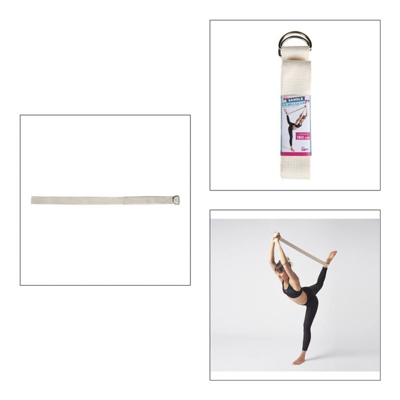 UPFIT - Stretching Band, Yoga Strap - Length: 180cm -