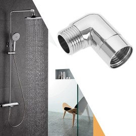 eMagTech Shower Elbow Adapter Shower Head 90 Degree Elbow Adapter Shower G1/2 Elbow Connector Shower for Hand Showers Wall Mounted Showers Shower Accessories