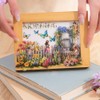 20 Sheets My Garden PET Scrapbook Stickers Book, Blooming Courtyard
