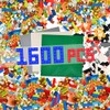 1600 PCS Building Bricks Set, Classic Bulk Building Blocks Compatible