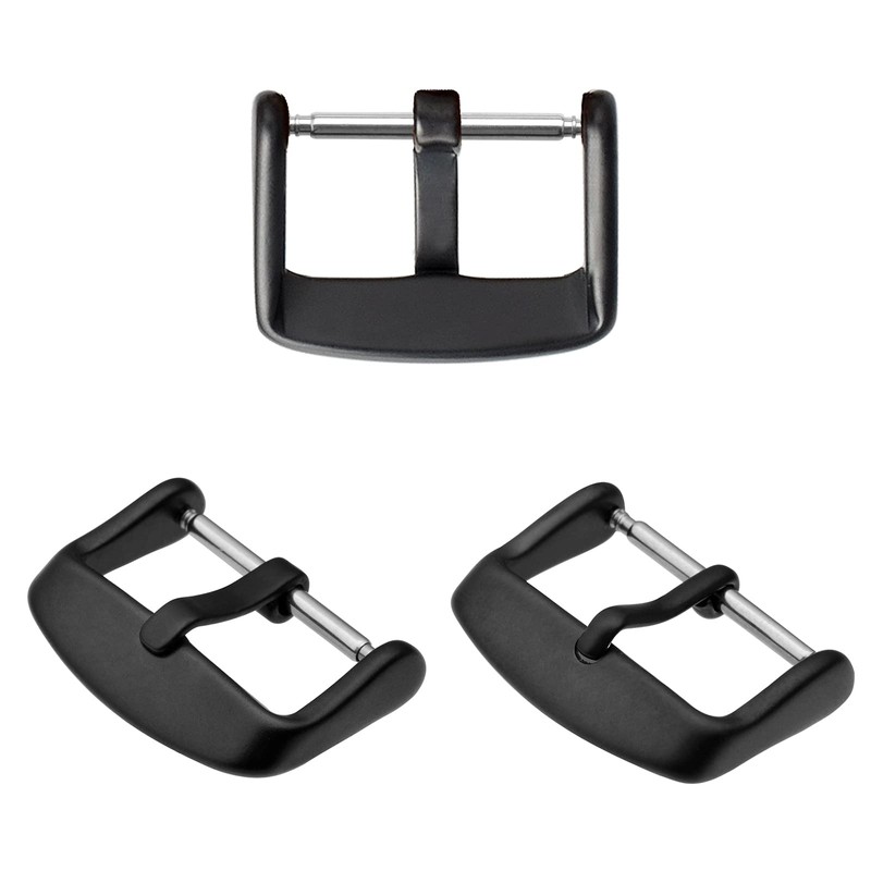 WOCCI 20mm Replacement Buckle for Watch Strap, Large Pin Hole