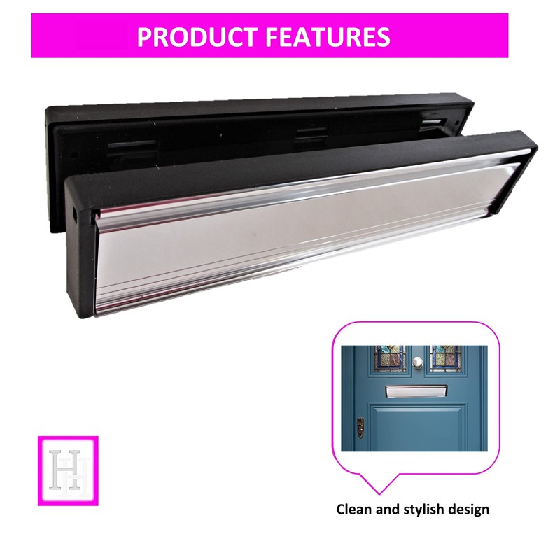 Haven Heritage ® 12" 300mm Letterbox with Letterbox Draft excluder