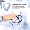 Ciieeo Stethoscope Cotton Covers Replacement Easy Install Hospital Accessories for