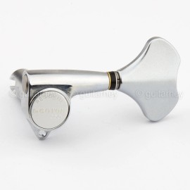Gotoh NEW Gotoh GB350 RES-O-LITE Aluminum Bass 5-String Tuning Keys L3+R2 Set - CHROME