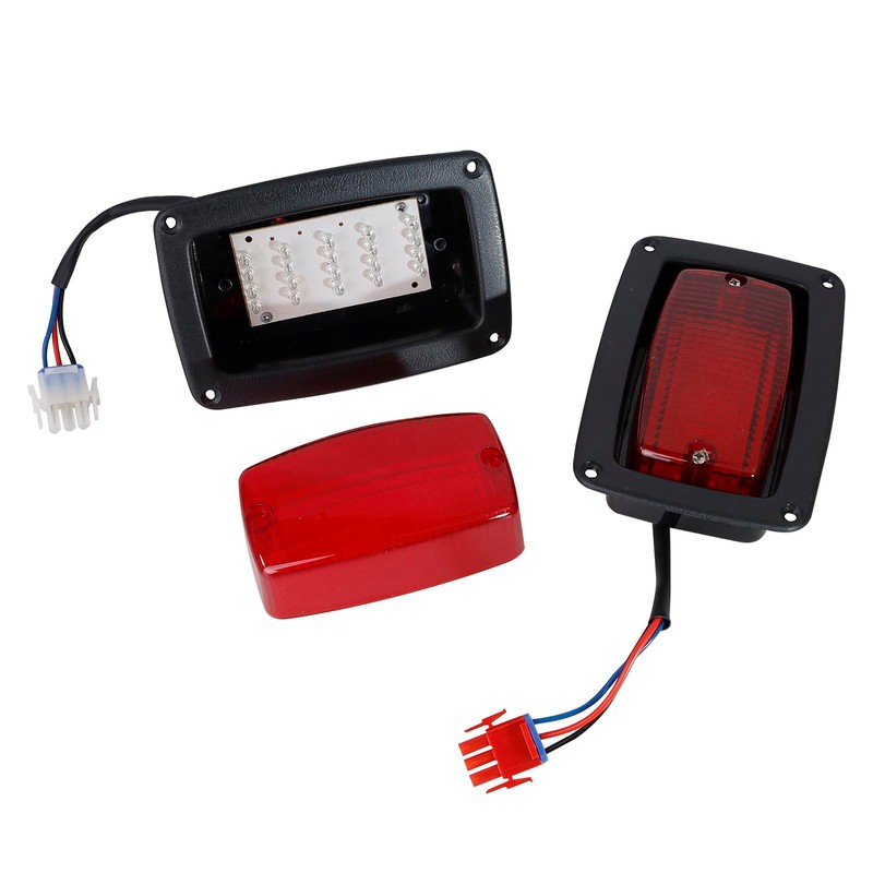 Golf Cart LED Taillights 2PCS - Compatible with Club Car
