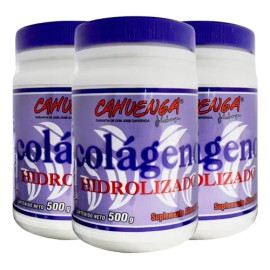 Kit 3 Colágeno Hidrolizado Puro Cahuenga 500g