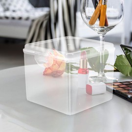 MAGICLULU 3pcs Craft Paper Organizer Storage Box Scrapbook Paper Sticker Storage Organizer Cards Container for Efficient Crafting Organizing