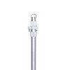 Aluminum Pole for Extendable Flags, 6.6 ft (2