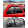 saleago Saleago in-Channel Window Rain Guards Fit for Dodge Durango
