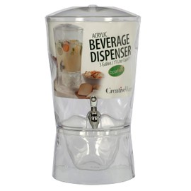 CreativeWare Sculptured 3 Gallon Beverage Dispenser