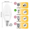 HengBo LED E12 LED Candelabra Bulbs, 60W Equivalent E12 Light