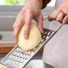 2 Pack Cheese Grater Handheld, Flat Coarse Stainless Steel Food