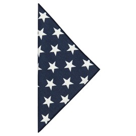 Cloth Napkins for 4th of July Party Decorations, Election Party Napkins, Table Linens Cotton Linen Napkins Set of 4, Stars, 18" x 18"