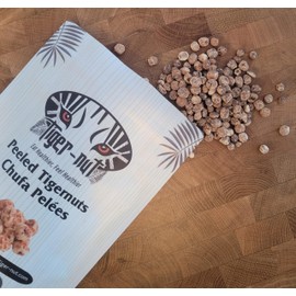 Tiger-Nut Organic Peeled Tigernuts, Non-GMO, Vegan, Gluten-Free, Nut-Free 500 Gram