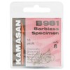 KAMASAN B981 Eyed Barbless Hooks - Size 8, One Size