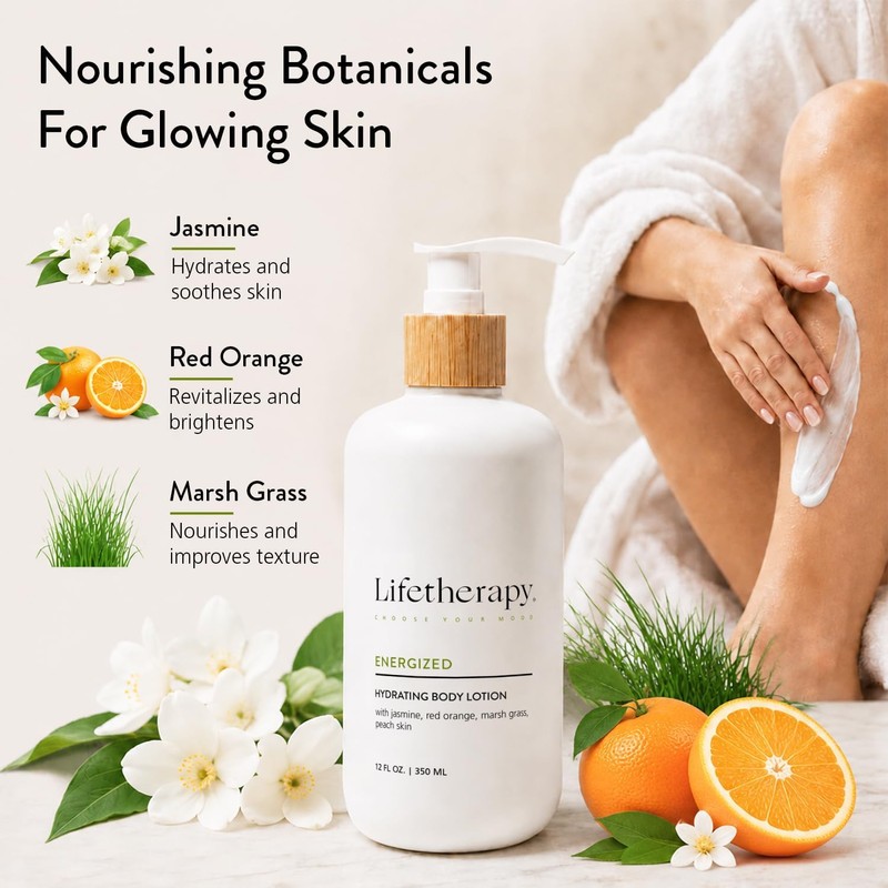 Lifetherapy Hydrating Lotion For Hand & Body Non Greasy Lightweight
