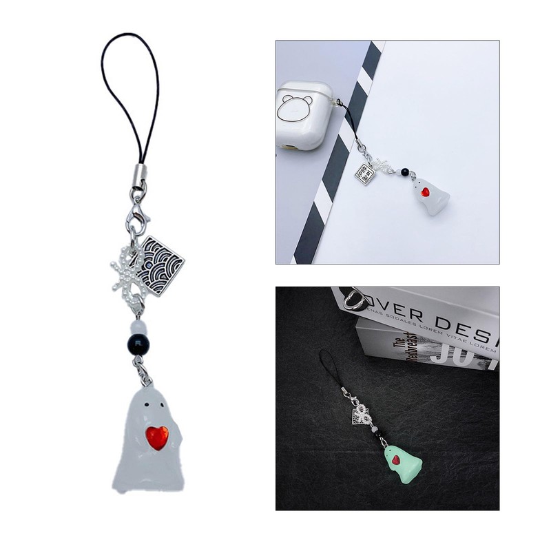 ROYALEAD Glow Spirit Pendant Bag Strap Key Chains Unique Glow