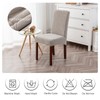 Genina 100% Waterproof Chair Covers for Dining Room Set of