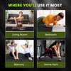 Stepwaver Large Exercise Mat 5'×7', 8mm（1/3") Thick Workout Mat for