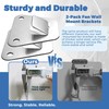 LUTQ 2-Set Heavy Duty Wall Fan Mounting Bracket - Solid