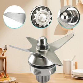 (With disassembler) Wet Blade Replacement with Tamper Holder for Vitamix 5200 6300