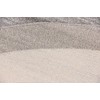 Unique Loom Del Mar Collection Contemporary Transitional Gray Round Rug