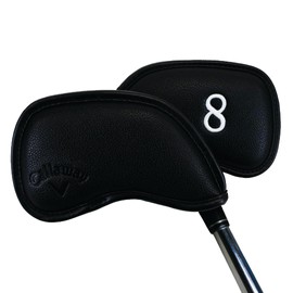 Callaway Golf Magnetic Iron Headcovers Black - Set of 10 Iron Headcovers to Protect Your Golf Clubs