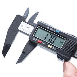 Ziyan Digital Caliper Calliper Measuring Gauge 0-150 mm LCD Display Measuring Digital for Outdoors, Indoors, Depth and Step Measurement