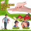 17 Pcs Realistic Farm Pig Animals Model Figure Toy Set