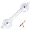 HEINSY 19inch Upgrade Suction Shower Grab Bar, Portable Shower Handle