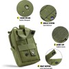 WYNEX Tactical EDC Pouch, Molle Utility Pouches Gadget Organizer Phone
