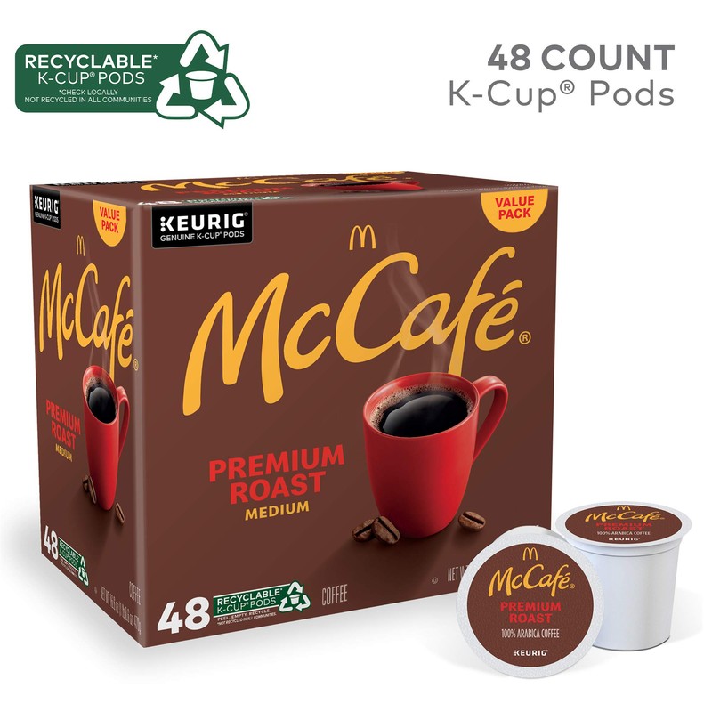 McCafé Premium Roast, Keurig Single Serve K-Cup Pods, Medium Roast