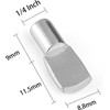 1/4 Inch Support Pins,Spoon Shape Shelf Pegs for Shelves Cabinets