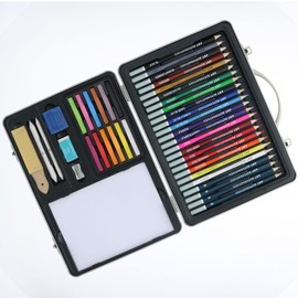 Art Alternatives 60 Piece Artist Drawing Art Set, Multi