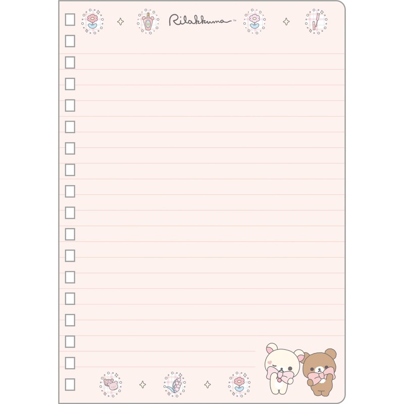 San-X Rilakkuma B6SP Notebook NY44501