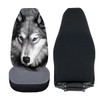 Pehede Car Seat Cover Grey Wolf Front for Cars, Easy