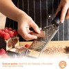 MasterChef Cheese Grater Handheld, Flat Grater Small for Food Like