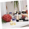 KOMBIUDA 10pcs Essential Oil Roller Bottles with Natural Jade Stone
