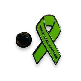 End The Stigma - Mental Health Matters Pin Badge