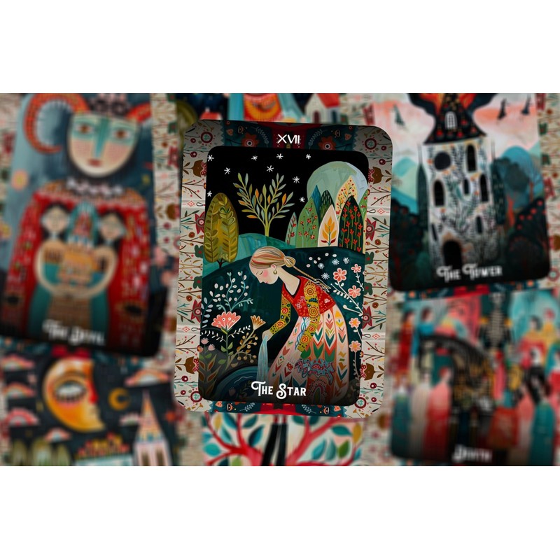 Folk Magic Tarot - 78 Cards - Tarot - Tarot