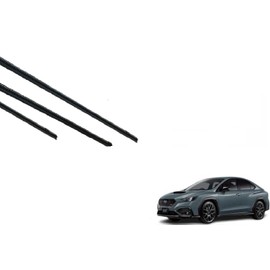 WRX S4 Wiper Replacement Rubber Compatible Size 2 Front 1 Rear 3 Piece Replacement Set Genuine Compatible Driver Passenger Rear Size VBH Wiper Laboratory