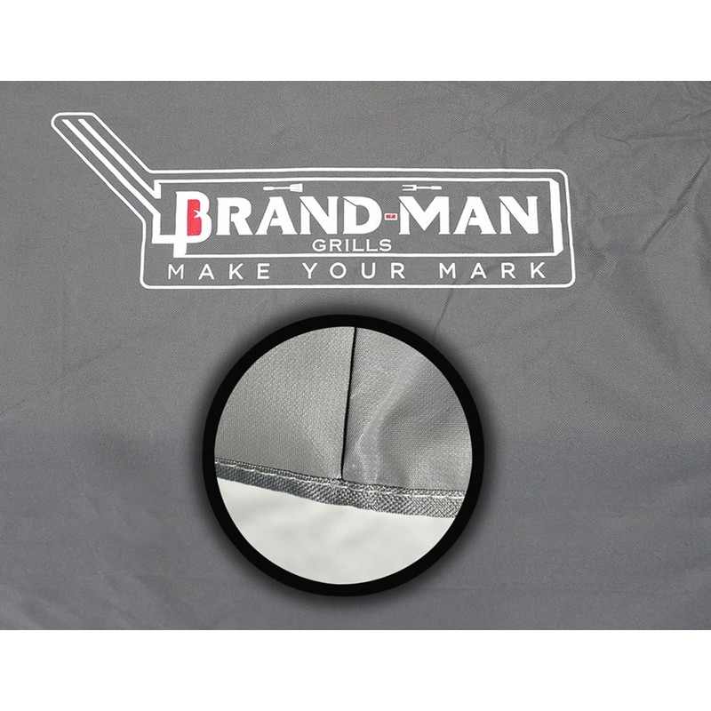 BBQ Grill Cover for Rustler2-3Burner, Rustler3-4Burner - Weatherproof- Custom Fit