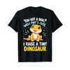 Bearded Dragon I raise a tiny Dinosaur Lizard T-Shirt