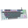 Altec Lansing ALGK8404 Wired Mechanical Gaming Keyboard RGB Ergonomic WHITE/GRAY