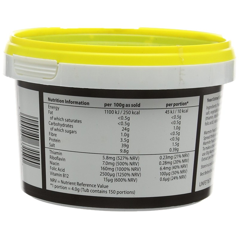 Marmite Yeast Extract Tub 600g