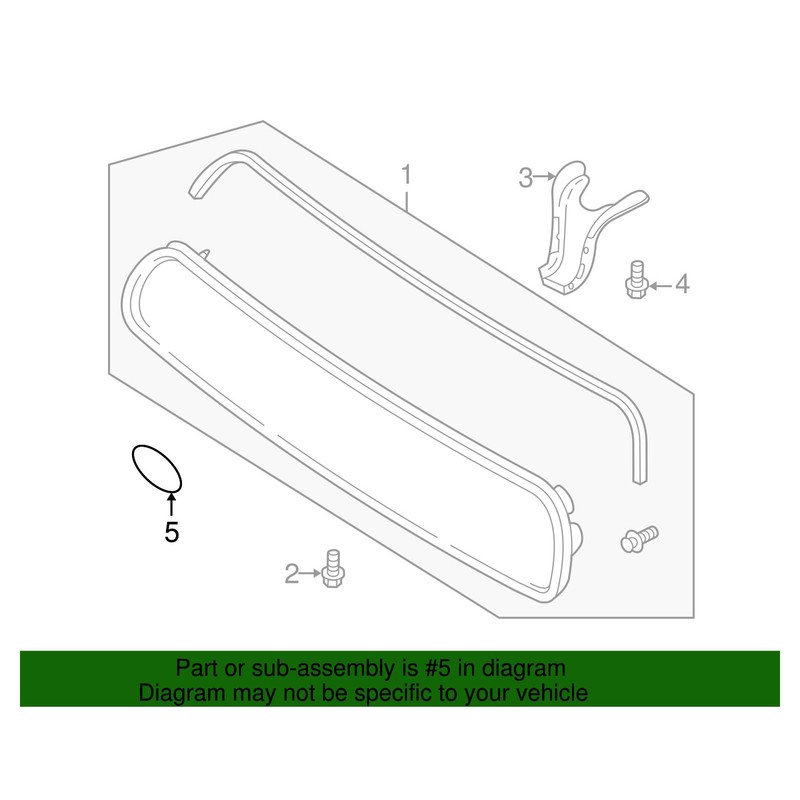 Subaru Emblem - 93013AE261