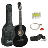 Segawe 38" New Beginners Acoustic Guitar with Case, Strap, Tuner