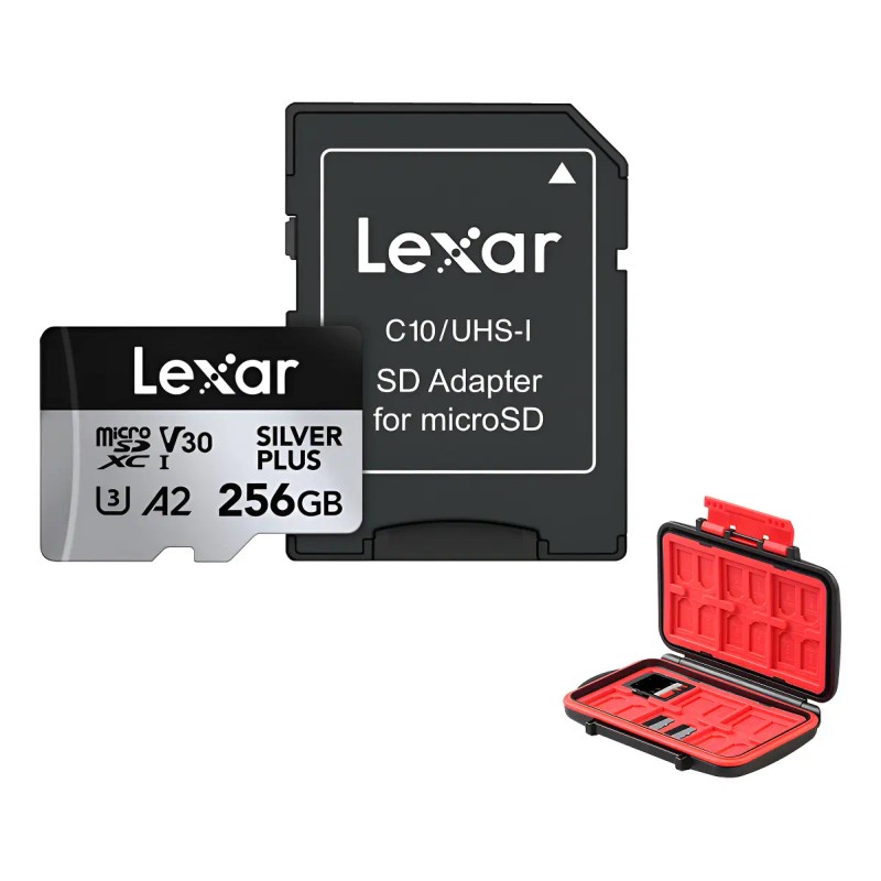Tarjeta De Memoria Lexar 1066x Microsdxc 256gb Celular Dron