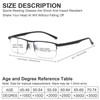 Roegaric Progressive Multifocal Reading Glasses TR90 Blue Light Blocking Eyeglasses