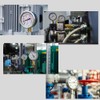 Schläfer 0930161 | Vertical Hydraulic Pressure Gauge Radial Connection 3/8